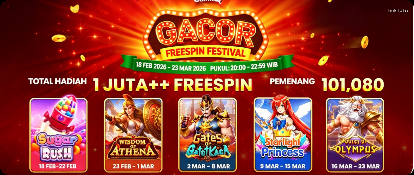 Login hokiwin Sekarang Bonus Melimpah